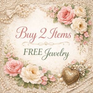 Promotion - Buy any 2 items & Get 1 Free piece of jewelry
